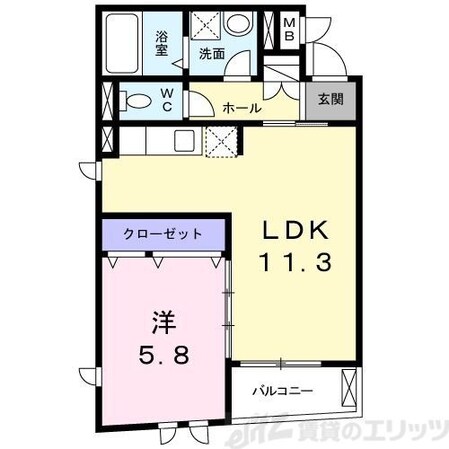 Neo Court 藤の物件間取画像